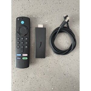 Amazon Fire Stick S3L46N (2020) with Alexa 3rd Gen P4C6EN Voice Remote - Tested
